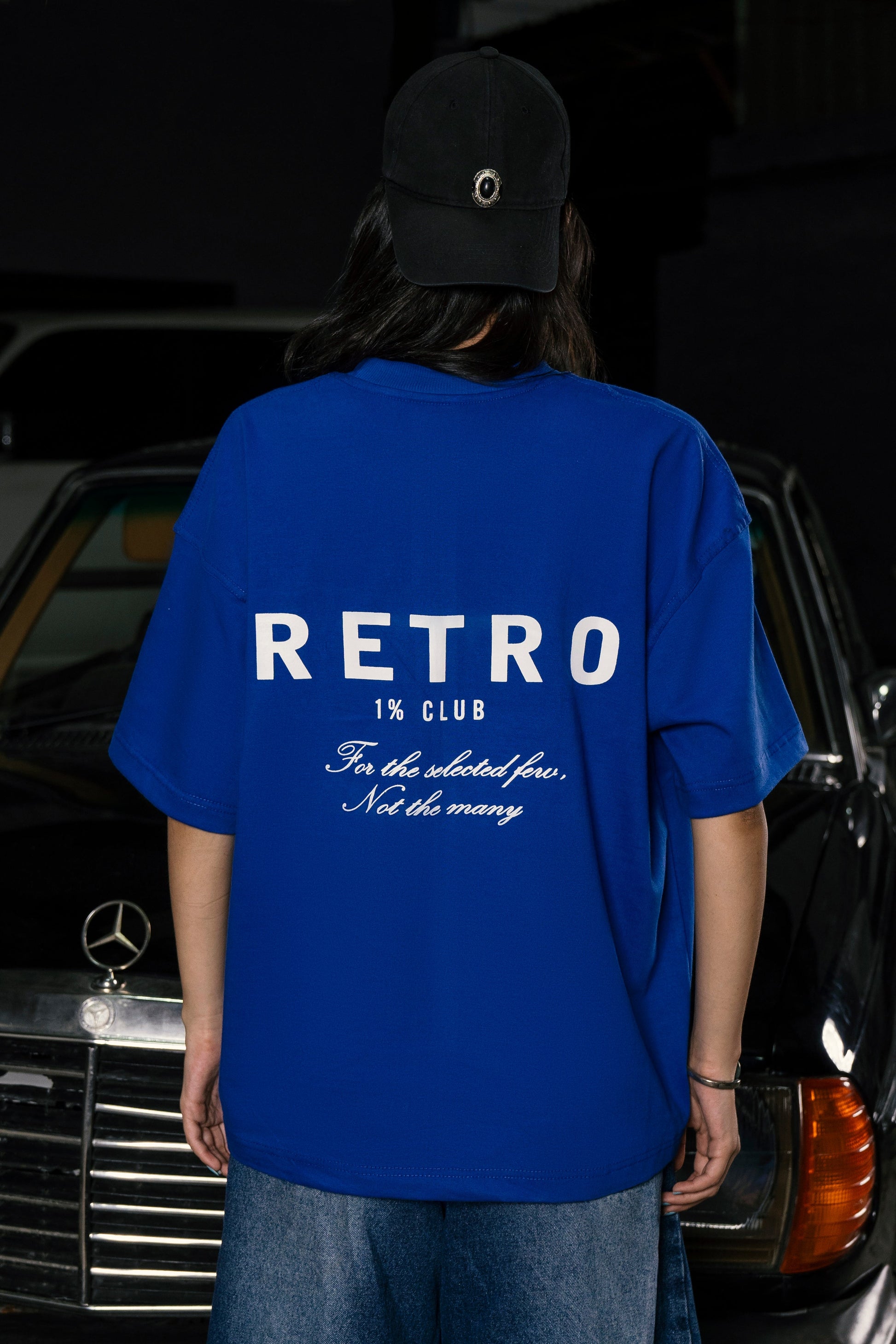 COBALT BLUE 1% CLUB TSHIRT