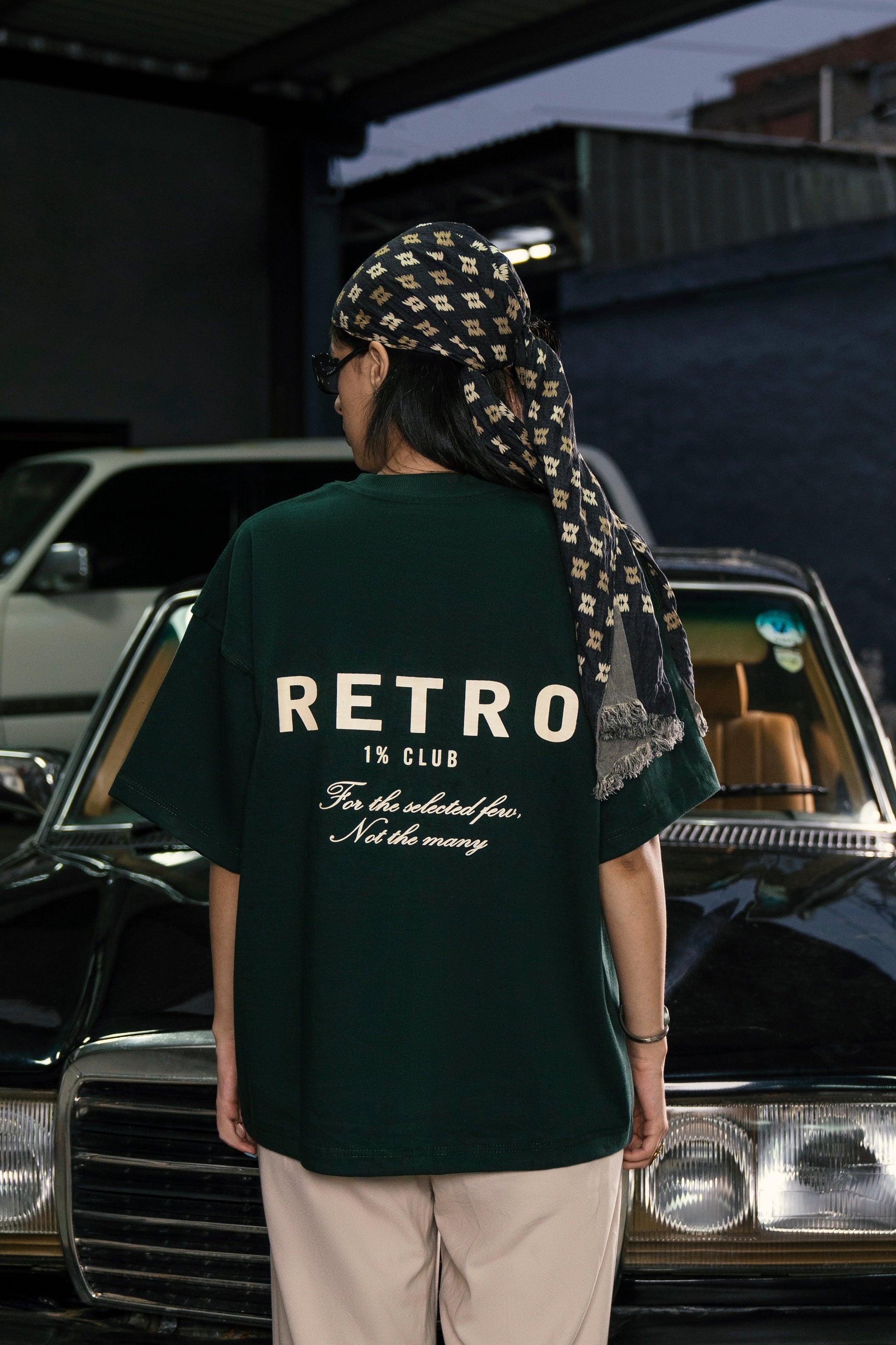 BOTTLE GREEN 1% CLUB TSHIRT