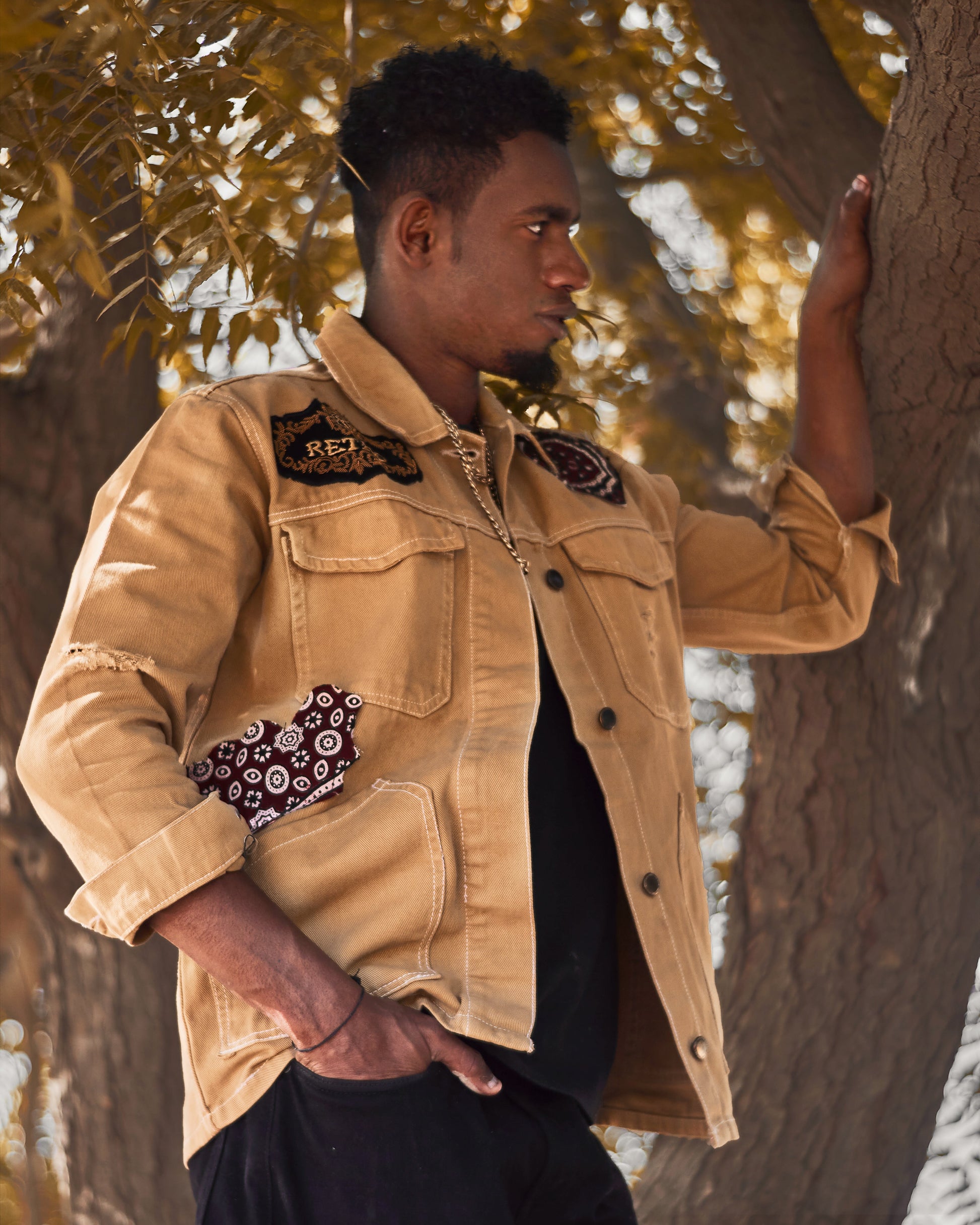 AJRAK DENIM JACKET